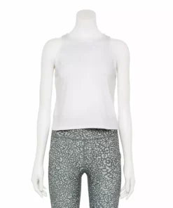 Tek Gear® Women' Running Tank Crop -Tek Gear store 5671512 Modern White