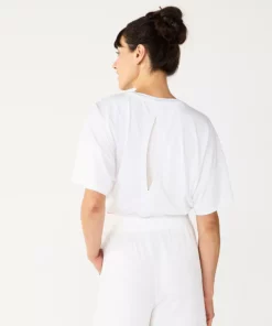 Tek Gear® Women' Tee Crop Open-Back -Tek Gear store 5674000 ALT