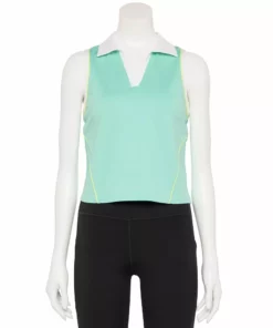 Tek Gear® Women' Tennis Tank Perforated -Tek Gear store 5674230 Shy Green