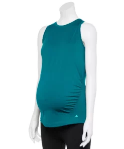 Tek Gear® Maternity Workout Tank -Tek Gear store 5913950 Night Life Teal