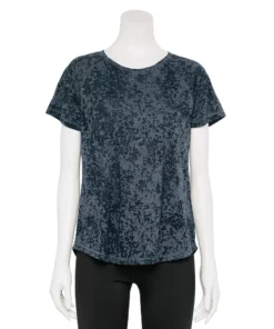 Tek Gear® Women' Tee Core Raglan -Tek Gear store 5942070 Navy Burnout