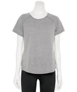 Tek Gear® Women' Tee Core Raglan -Tek Gear store 5942070 Smoky Slate