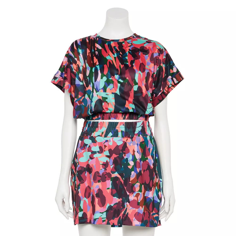 Tek Gear® Women' Crop Top Batwing 6 Tek Gear® Women' Crop Top Batwing - Image 4