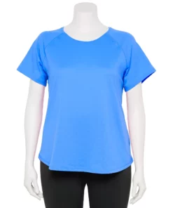 Tek Gear® Tee Plus Size Core Raglan -Tek Gear store 5942095 Valen River