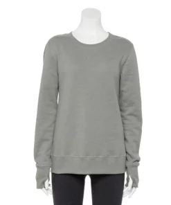 Tek Gear® Women' Sweatshirt Fleece Ultrasoft 27 Tek Gear® Women' Sweatshirt Fleece Ultrasoft -Tek Gear store 6119993 Charcoal