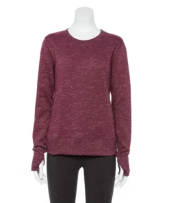 Tek Gear® Women' Sweatshirt Fleece Ultrasoft 28 Tek Gear® Women' Sweatshirt Fleece Ultrasoft -Tek Gear store 6119993 Chilled Wine