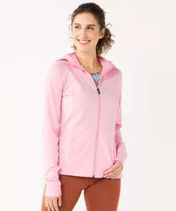 Tek Gear® Women' Jacket Essential Hooded -Tek Gear store 6171604 Strawberry Malt